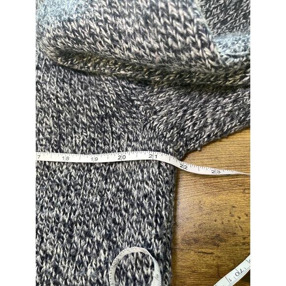 OLD NAVY Mens Ink Blue Wool Blend Salt Shawl Cardigan Button Down Preppy - Picture 5 of 11